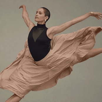 Contemporary dance leap